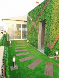 تصميم حدائق بالرس